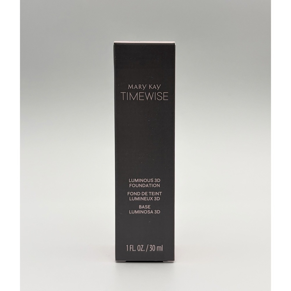 Mary Kay TimeWise Luminous 3D Foundation Ivory W 130 NIB 1oz/30ml